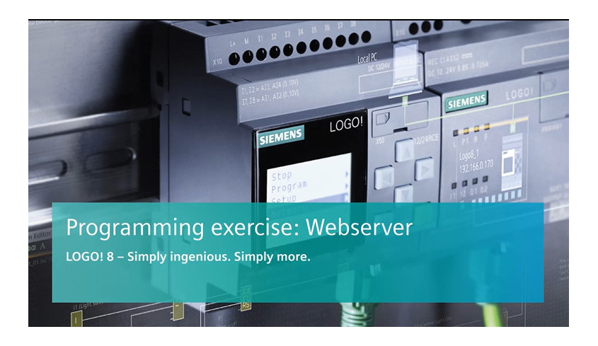 LOGO! 8 Programowanie - WebSerwer LOGO! 8 Programowanie - WebSerwer